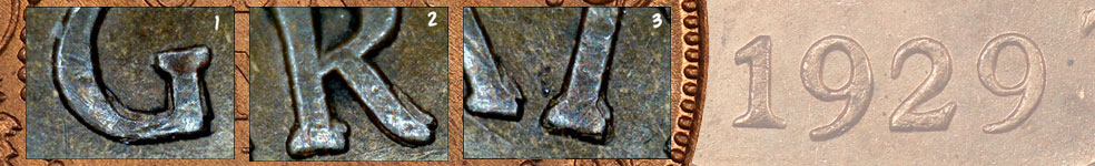 Valeur des pièces de 1 cent de 1902 à 1936