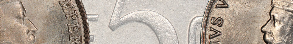 Valeur des pièces de 5 cents de 1902 à 1936