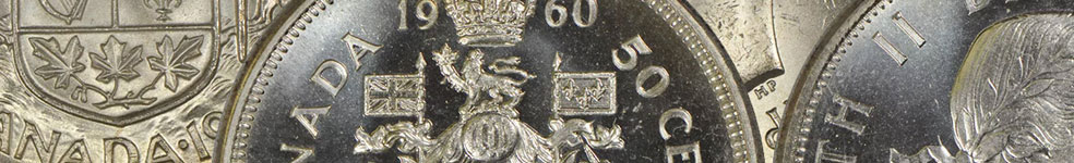 Valeur des pièces de 50 cents de 1937 à 1964
