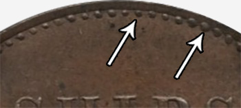 Ships, colonies and commerce - Beads different sizes - Token