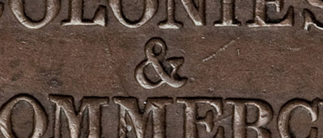 Ships, colonies and commerce - Bar ampersand - Token